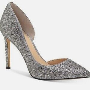 Inc pewter bling heels size 11